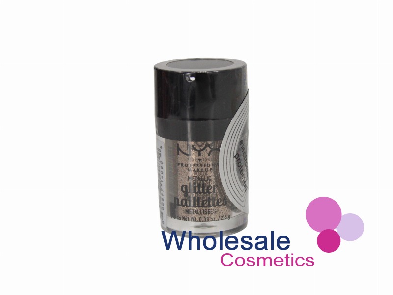 8 x NYX Professional Makeup Metallic Glitter Paillettes - 04 GOLDSTONE